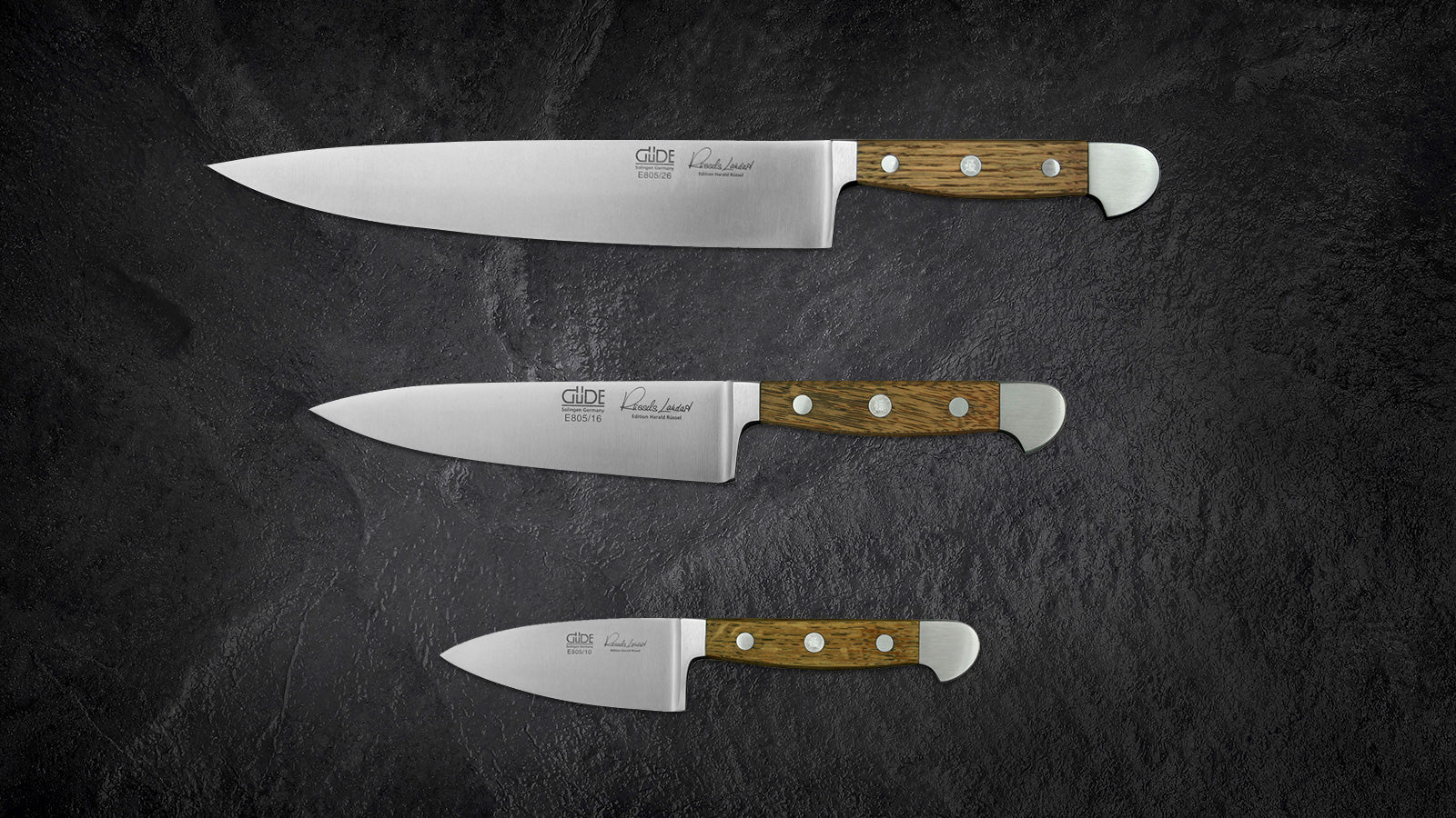 Handgeschmiedete Güde Messer – made in Solingen