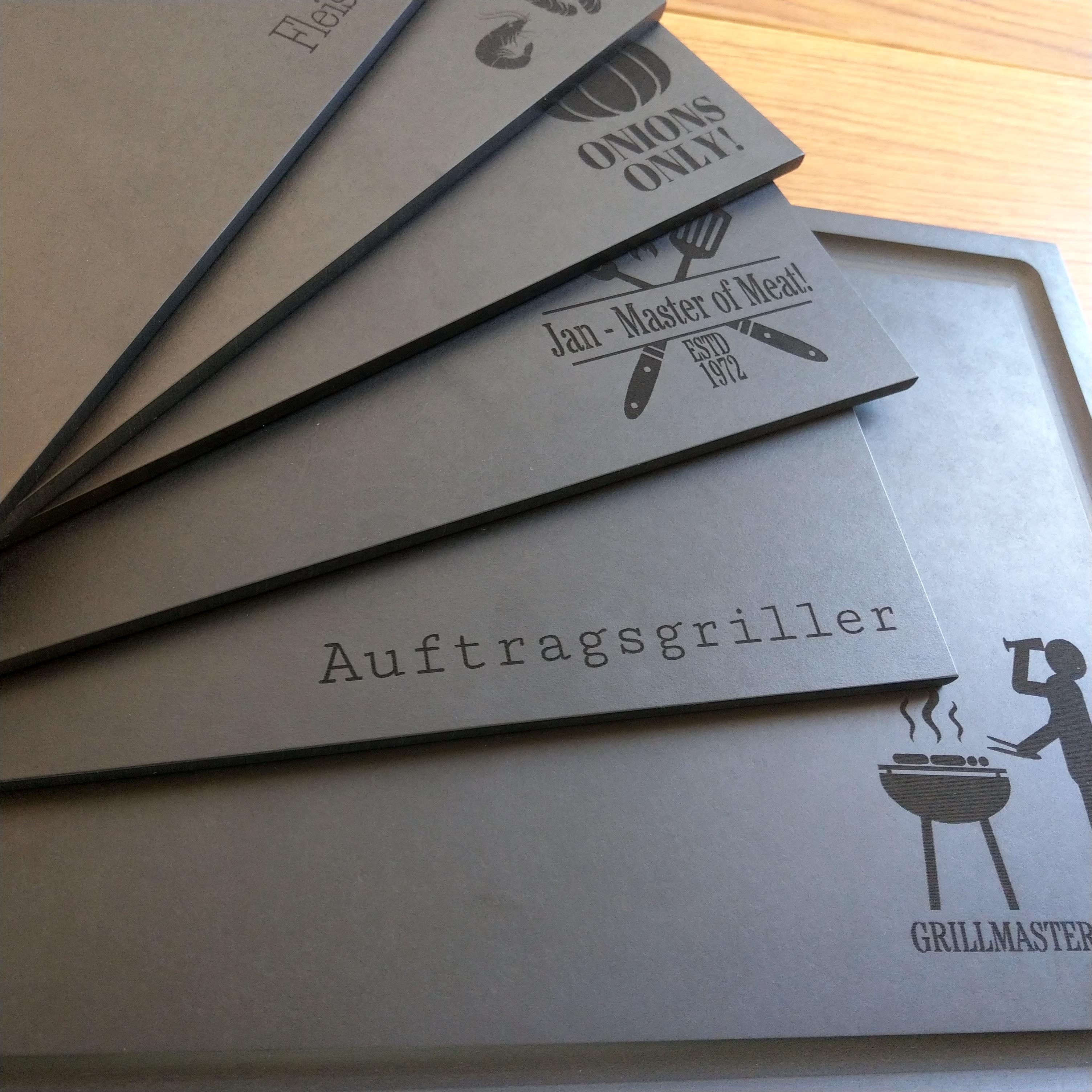 Allblack 25/15 | Schneidebrett aus Papierfaser