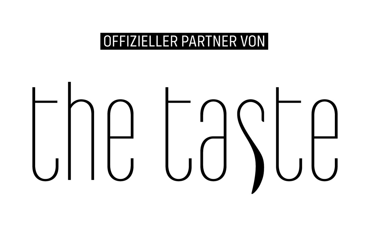 The Taste Partnerlogo schwarz transparent