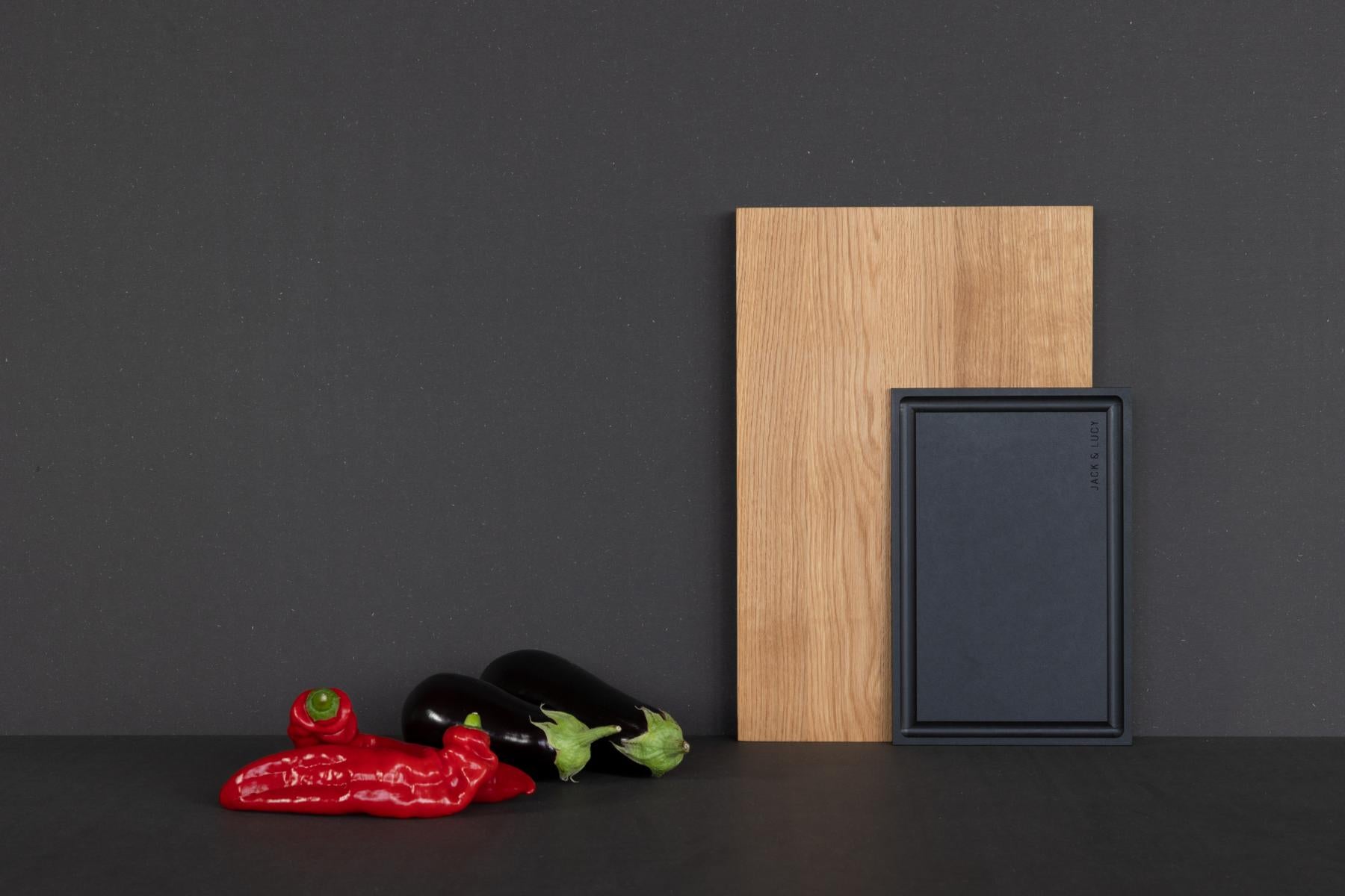 Profi Bundle Holz & Allblack, Eichenbrett und Allblack im Vergleich