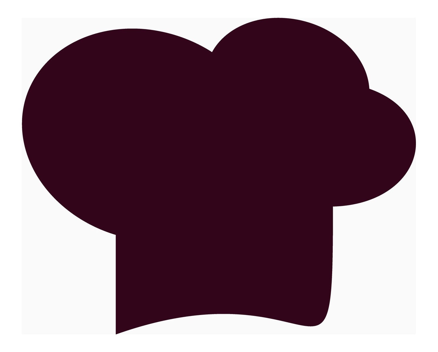 Kochmütze Silhouette